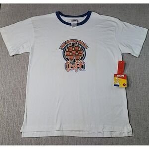 VTG 2003 The Simpsons The Seven Duffs Mens T-Shirt Size L / XL Short Sleeve TAGS